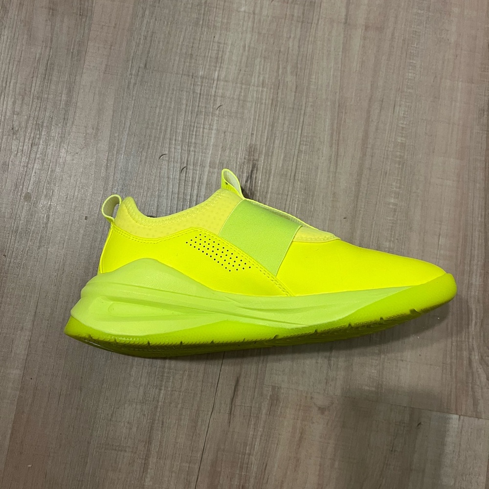 Love Neon Yellow Sneakers
